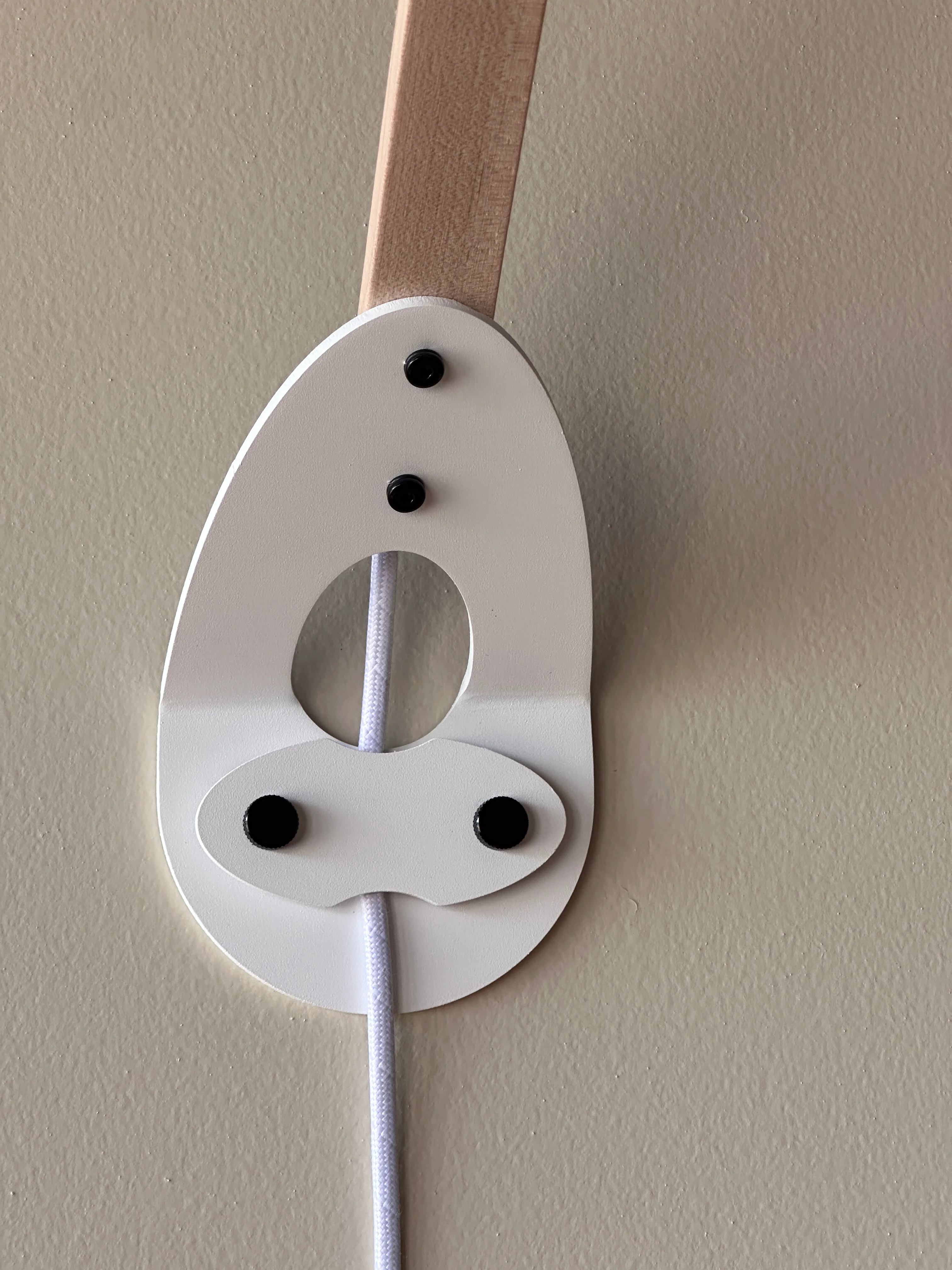 Curved Wood Wall Mount 2024- ships in 1-3 weeks - Image 4
