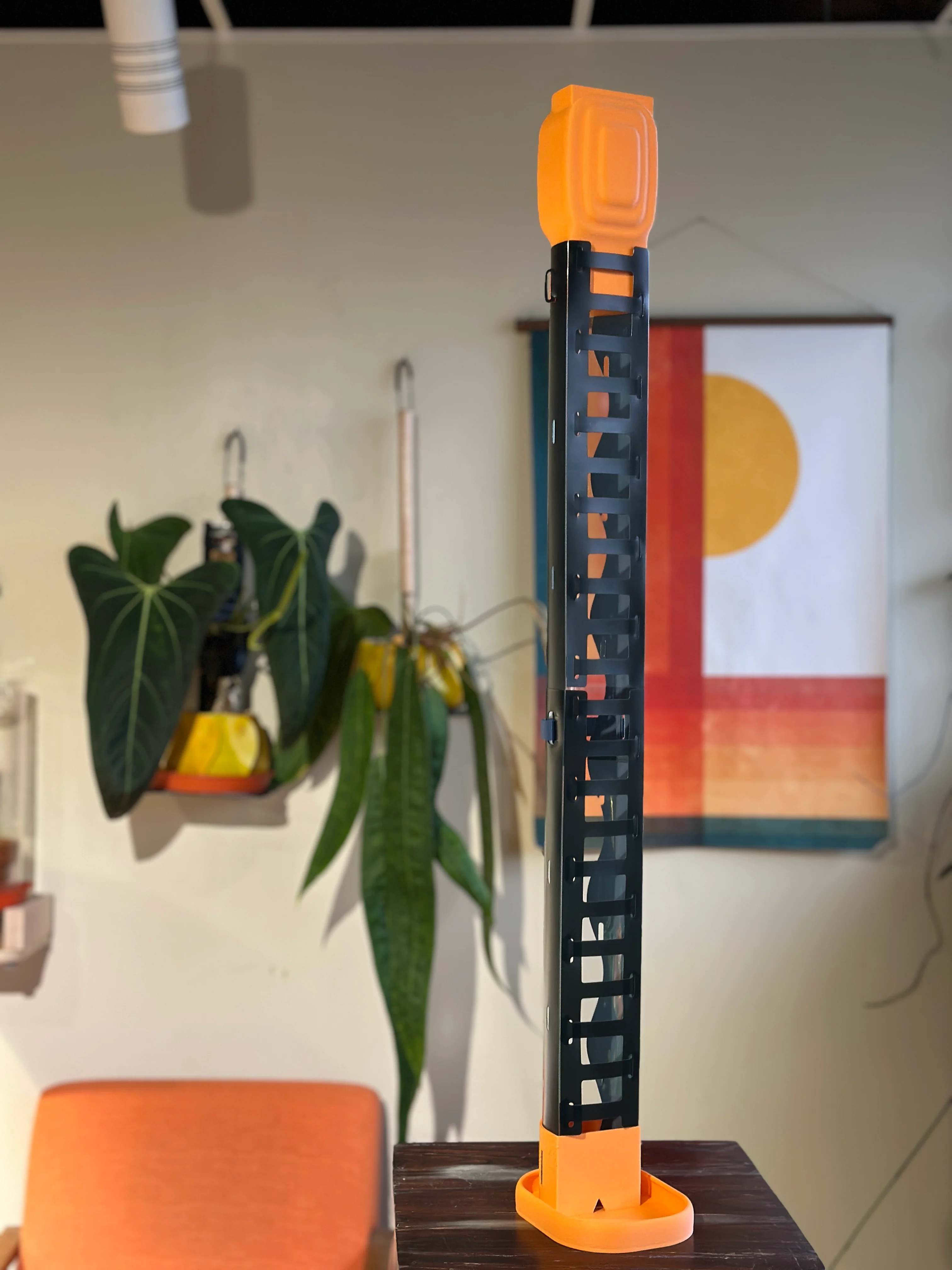 Small Double Moss Pole: Modern Art Deco - Image 3