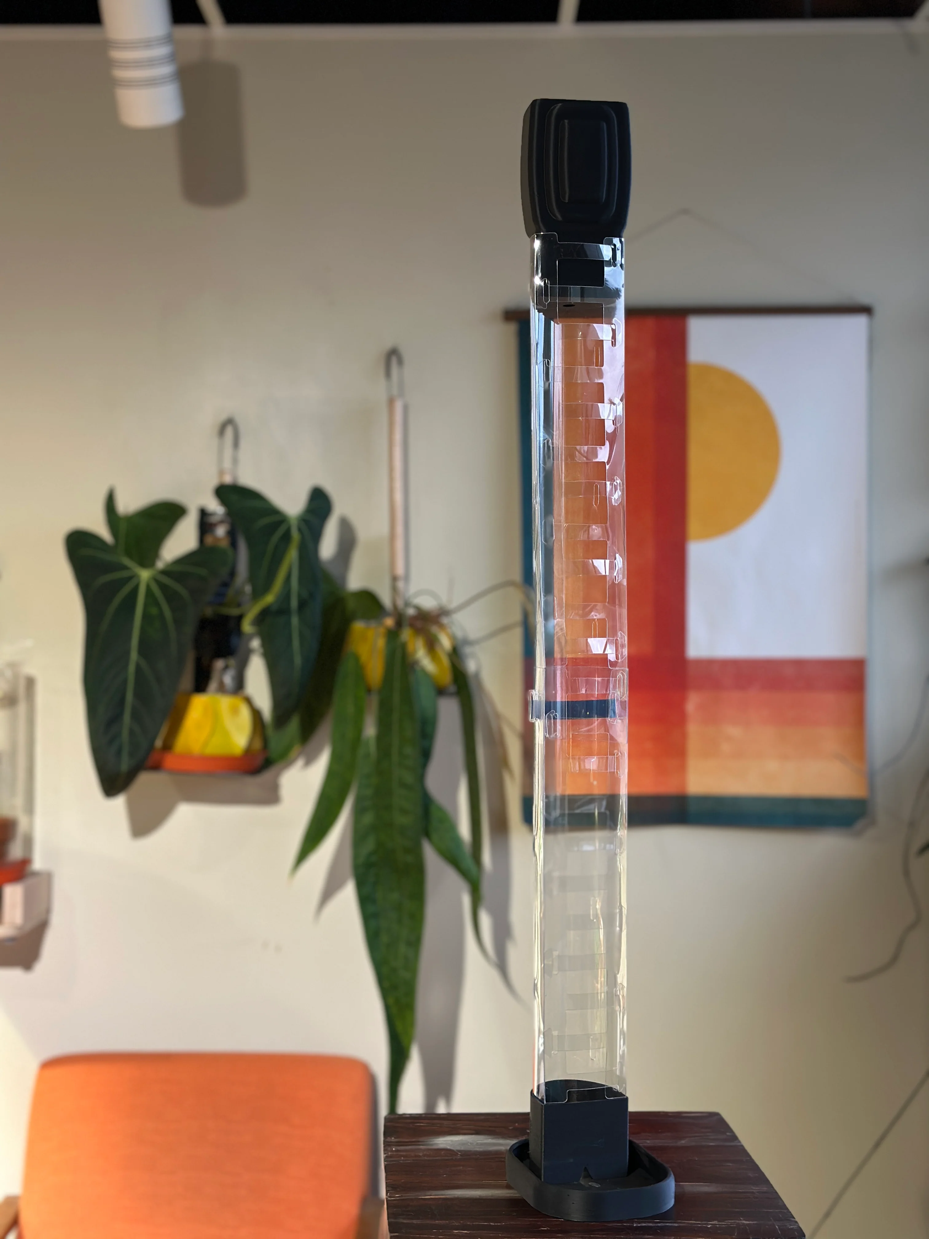 Small Double Moss Pole: Modern Art Deco - Image 7
